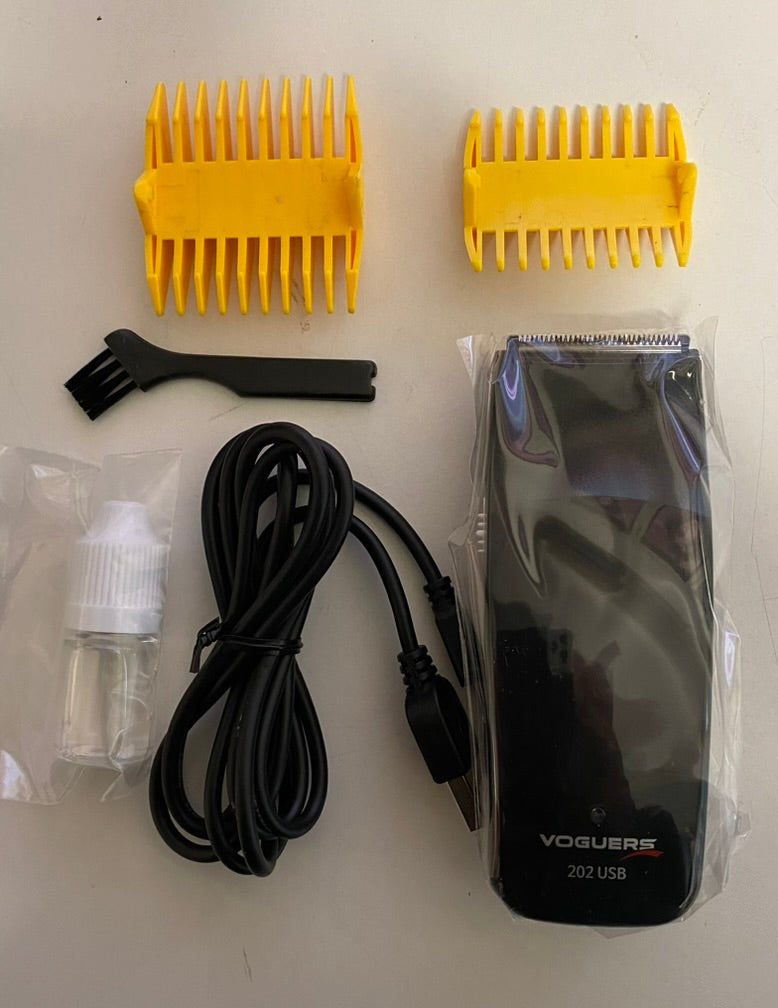 MINI TOSATRICE PER FINITURA CAPELLI, BARBA E BAFFI USB