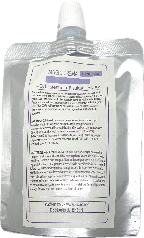 CREMA DECOLORANTE BIANCA / BLU / NERA 250gr.